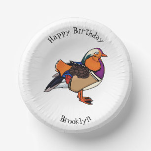 Bols En Carton Colorful mandarin duck