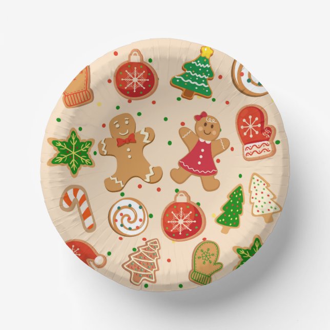 Bols En Carton Cookies de Noël (Recto)