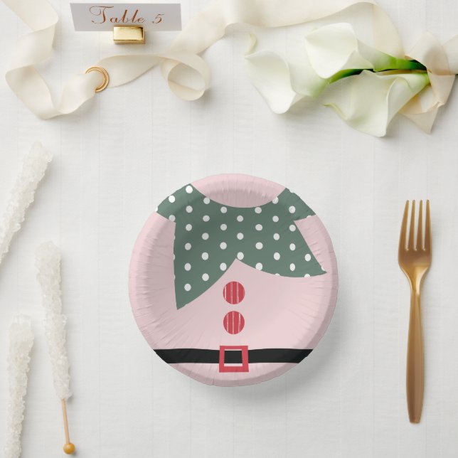 Bols En Carton Costume de lutin rose pour Noël fête  (Mariage)