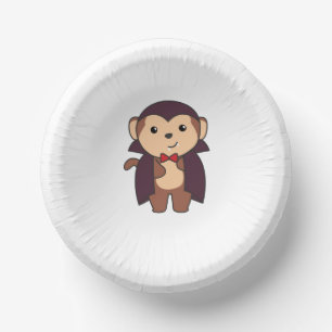 Bols En Carton Costume Vampire de singe Halloween mignon diable e