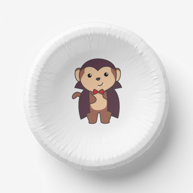Bols En Carton Costume Vampire de singe Halloween mignon diable e (Recto)