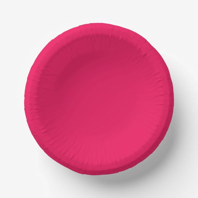 Bols En Carton Couleur Rose (Recto)