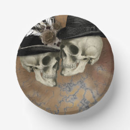 Bols En Carton Crânes gothiques en Halloween Vintage Casquette