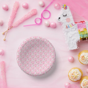 Bols En Carton Crème glacée Shoppe fraise rose Shake Milkshake