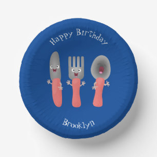 Bols En Carton Cute fourche couteau et cuillère dessin de couvert