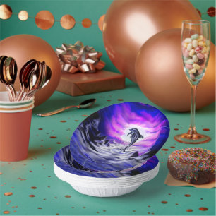 Bols En Carton Dauphin clair de lune