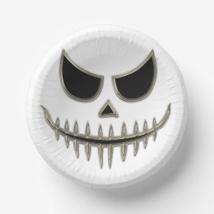 Bols En Carton Déplaisant Halloween Squelette papier visage Bowl