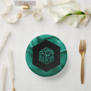 Bols En Carton Dés RPG Emerald Imaginaire Tabletop Retro Gamer