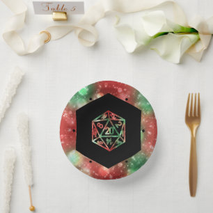 Bols En Carton Dés RPG   XMAS Imaginaire Retro Tabletop PnP Gamer