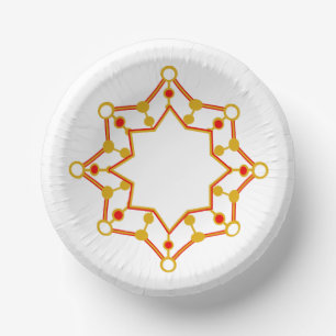 Bols En Carton Design moderne rétro du milieu du siècle