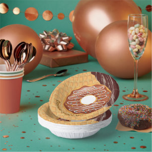 Bols En Carton Dessert, Gâteau Choco Glaze, Chocolat Fondu