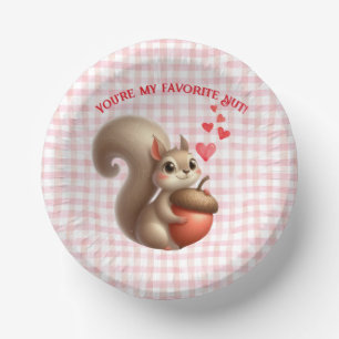 Bols En Carton Écureuil mignon drôle de la Saint-Valentin