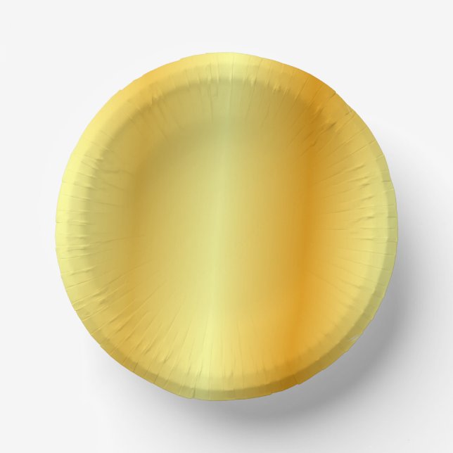 Bols En Carton Elégant Modèle Or Faux tendance Glamour (Recto)