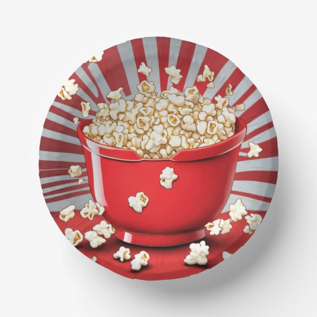 Bols En Carton Explosion de Popcorn Bowl (Recto)