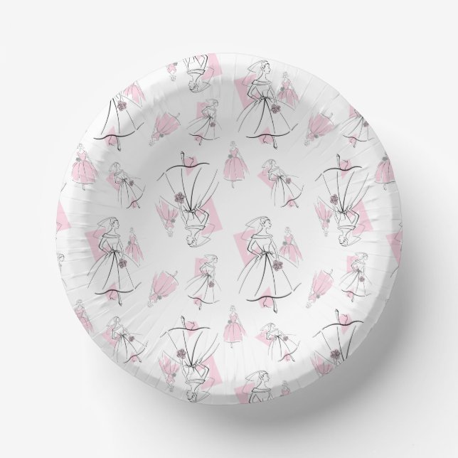 Bols En Carton Fashion Bride Rose Multi (Recto)