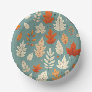 Bols En Carton Feuilles automne/automne mignonnes
