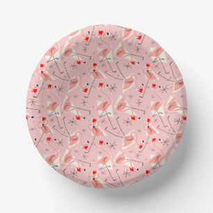 Bols En Carton Flamant rose Santas rose Multi