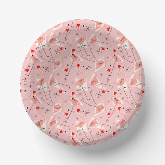 Bols En Carton Flamant rose Santas rose Multi (Recto)