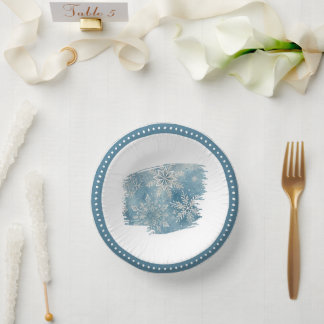 Bols En Carton Flammes de neige d'hiver Noël