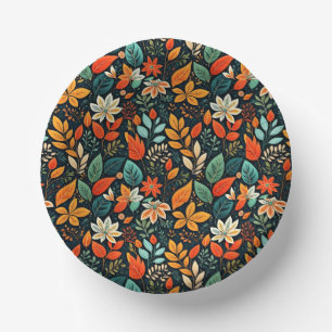 Bols En Carton Floral Fleurs exotiques Motif-24193