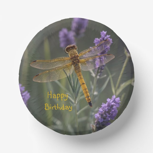 Bols En Carton Golden Dragonfly (Recto)