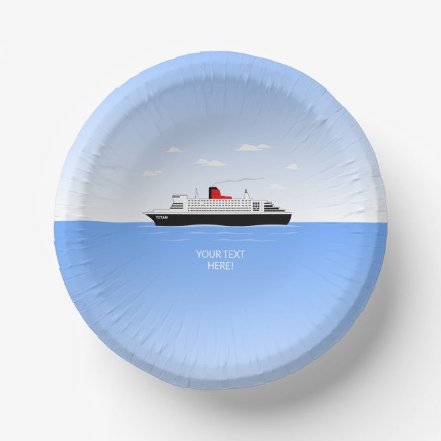 Bols En Carton Grande fête de la piscine (Recto)