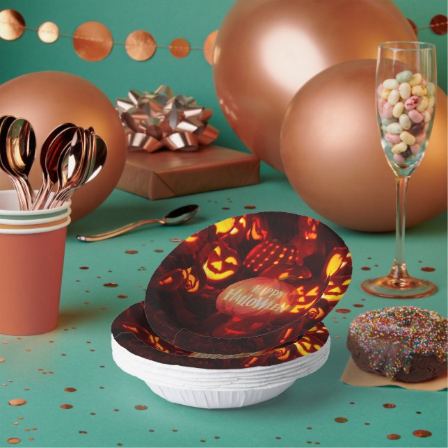 Bols En Carton Halloween (Multi)