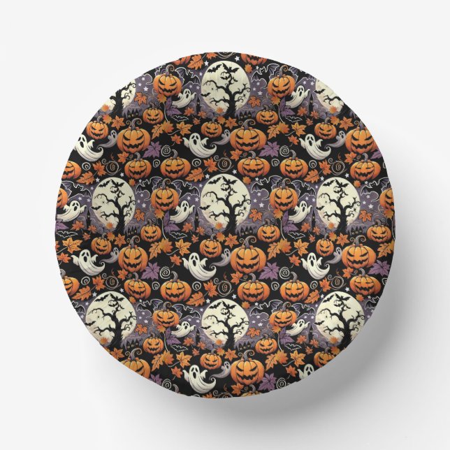 Bols En Carton Halloween/Automne/Automne (Recto)