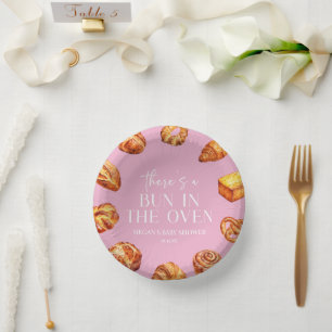 Bols En Carton Il y a un petit pain dans le Baby shower de pain a