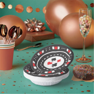 Bols En Carton jeu de puce de poker mignonne Casino