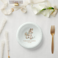 Jouet Vintage Floral Rocking Horse Baby shower