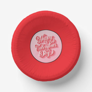 Bols En Carton Joyeuse typographie de la Saint-Valentin-23197