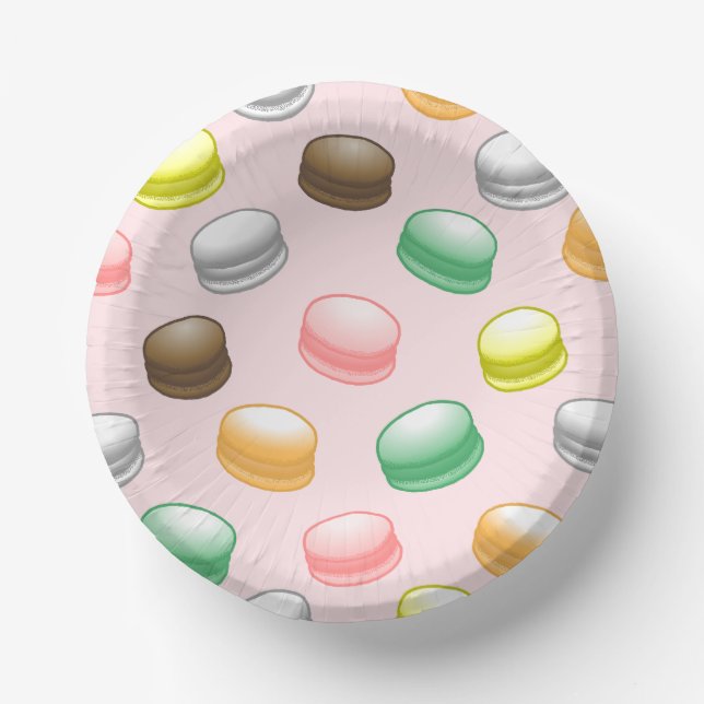 Bols En Carton Macarons Sweet 16 (Recto)