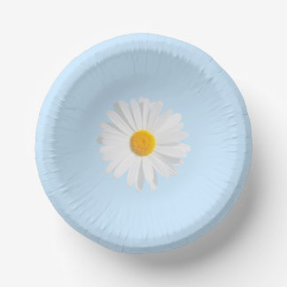 Bols En Carton marguerite blanche fraîche