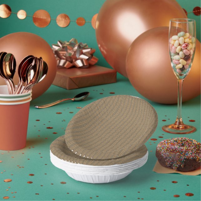 Bols En Carton marron, bois, beige, rectangle, gris, sol, kha (Multi)