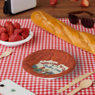 Bols En Carton mignon Pays poulet coop accueil