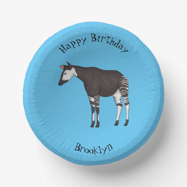 Bols En Carton Okapi (Recto)