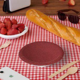 Bols En Carton Paillettes rouges du 4 juillet