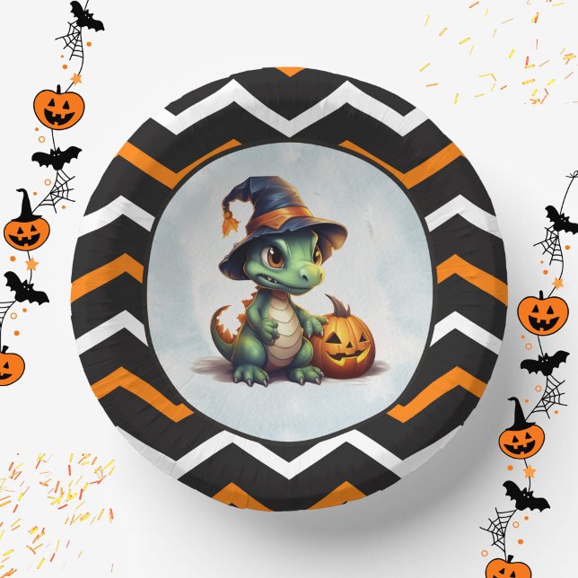 Bols En Carton Parti Dino-Mash d'Halloween (Halloween Dino Bowls)