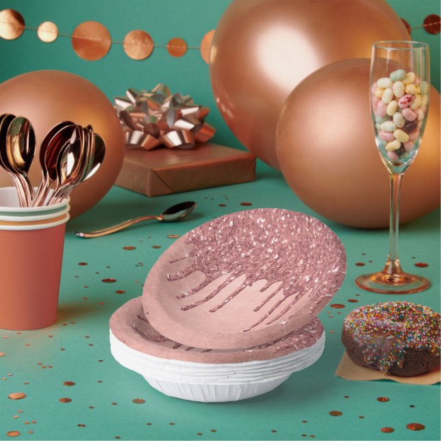 Bols En Carton Parties scintillant de la broche à goutte | Terra  (Multi)