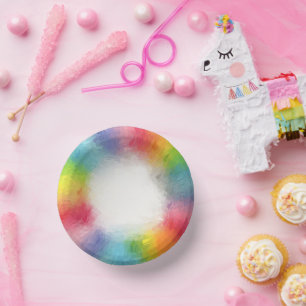 Bols En Carton Personnalisable moderne coloré Modèle tendance