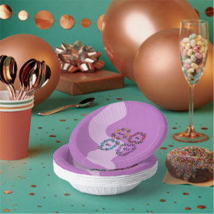 BOLS EN CARTON PERSONNALISÉ HAPPY NEW YEAR 20XX & FLEURS WREATHS