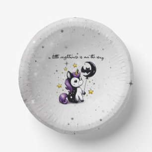 Bols En Carton Petit Baby shower Unicorn