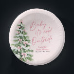 Bols En Carton Pink Bows Girl Baby Il fait froid dehors Baby show<br><div class="desc">Le Pink Bows Girl Baby It's Cold Outside Baby shower Paper Bowls apportent un charme sucré et hivernal à votre décor de baby shower ! Dotés d’un design rose doux, de délicats flocons de neige et d’arcs adorables sur un sapin de Noël festif, ces bols sont parfaits pour la douche...</div>