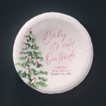 Bols En Carton Pink Bows Girl Baby Il fait froid dehors Baby show<br><div class="desc">Le Pink Bows Girl Baby It's Cold Outside Baby shower Paper Bowls apportent un charme sucré et hivernal à votre décor de baby shower ! Dotés d’un design rose doux, de délicats flocons de neige et d’arcs adorables sur un sapin de Noël festif, ces bols sont parfaits pour la douche...</div>