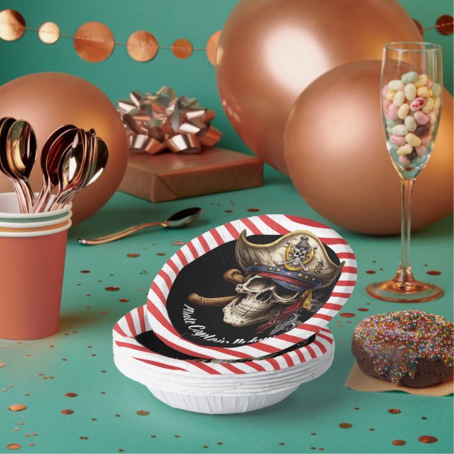 Bols En Carton Pirate Captain (Multi)