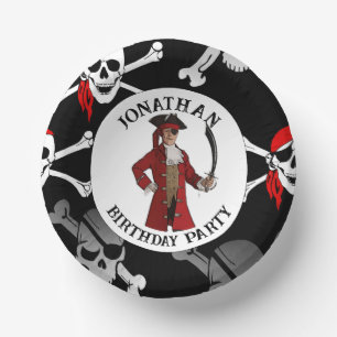 Bols En Carton Pirate Skuls
