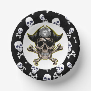 Bols En Carton Pirate thème fête adulte ANNIVERSAIRE