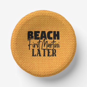 Bols En Carton Plage Premier Martini Plus Tard-76545