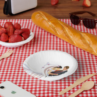 Bols En Carton Plaque papier mariage